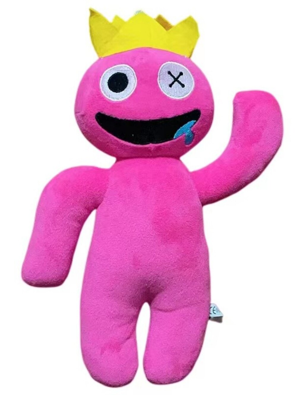 Rainbow Friends - Pink Chubby Plush (12" Tall Toy Plush, Series 1)